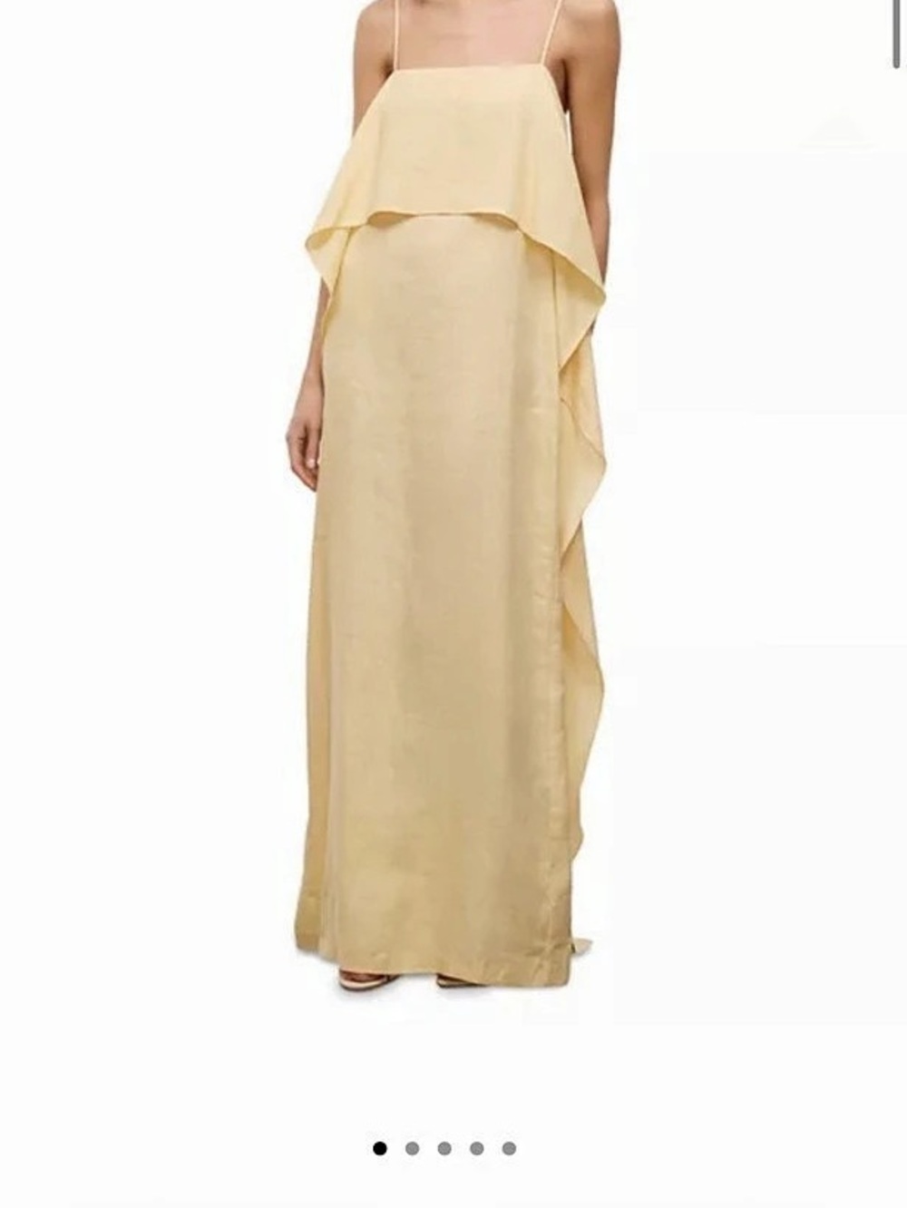 STAUD Viviana Maxi Dress in Yellow